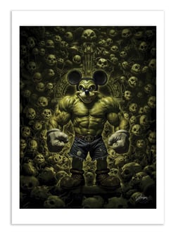 Affiche 30 x 40 cm - Mickhulk - Alexandre Granger