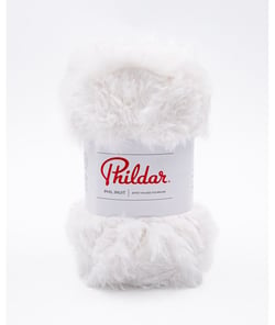 Pelote de fourrure à tricoter PHIL INUIT - 100GR - Phildar Neige Blanc