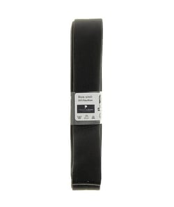 Biais en simili cuir 1,5m x 20mm - Passion Rubans Noir