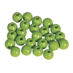 Perles en bois polies 6mm ø