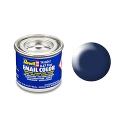 Peinture émail - Bleu Lufthansa - RAL 5013 - Maquette - Modélisme  - Pot 14ml- Revell
