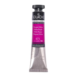 Gouache - Extra-fine - Pourpre hélios - 671 - Tube de 21ml - Sennelier