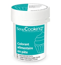 Colorant alimentaire en pâte turquoise 20g