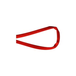 Bobine 25m tubulaire satin 5 mm Rouge