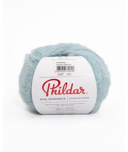 Fil doux PHIL ROMANCE - Phildar - certifié Oeko-Tex Iceberg