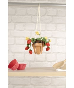 Kit Amigurumi Fraises Estivales – DMC Multicolore
