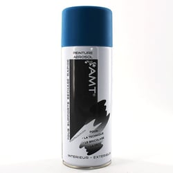 Spray de peinture bleu canard mat 330ml - Amt