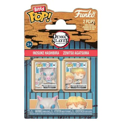 Demon Slayer: Kimetsu no Yaiba - Figurines Bitty POP! nosuke & Zenitsu 2 cm - Funko