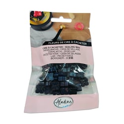 Cire à cacheter - Bleu noir nacré - Fleur de cire - Carterie - Loisirs créatifs - Aladine