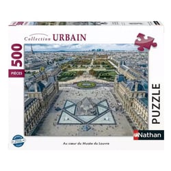 Puzzle 500 pieces - Au c ur du Musee du Louvre
