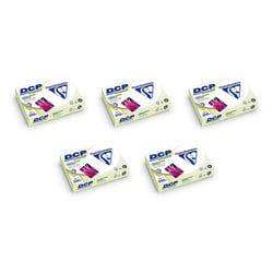 Lot de 5 Ramettes de 125 Feuilles de Papier blanc A4 250g  Green 100% Recyclé CLAIREFONTAINE