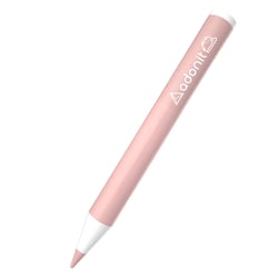 Adonit Stylet pour iPad Pro / Air / Mini Série Kids Hedgehog Ultra Fin et Durable Rose