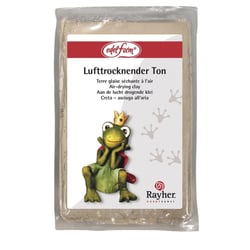 Terre glaise séchante à  l'air, 500g, blanc