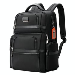 Sac À Dos Ordinateur Grande Capacité Étanche Avec Ports USB Type-C Bleu Noir YONIS