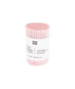 Fil à nouer 6,5 cm - Rico Hooki Hooki - Rico Design Rose Clair