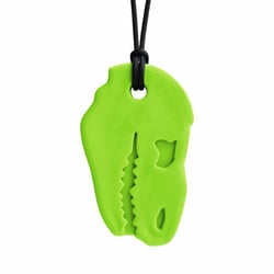 Collier à mâcher dinosaure - Jouet créatif et éducatif