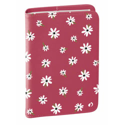 EUROTEXTAGENDA ML Bloom - 12x17 cm - Toile - Journalier - 12 mois de août à juillet