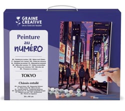 Peinture au numero - Tokyo - Graine Creative