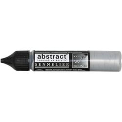 Marqueur peinture acrylique Abstract Liner Sennelier Argent Iridescent