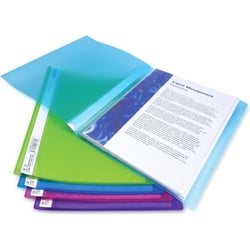Porte-vues - 20 vues - Plastique - Couleurs vives - A4+ - Lot de 10 - Rapesco