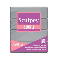 Souffle gris béton - pâte 48 gr - Sculpey