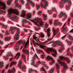 Tissu Jacquard d'ameublement Panthère Rose