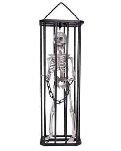 Squelette emprisonné - 43cm