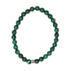 Bracelet Malachite Perles Rondes 6 mm - Omsaé