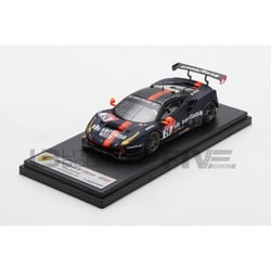 Voiture Miniature de Collection - LOOKSMART - FERRARI 488 GT3 Evo - Nurburgring 2021 - 1/43 - Noir/Orange