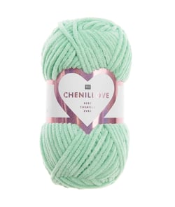 Découvrez le Confort et la Douceur de la Pelote Velours Creative Chenillove 100GR de Rico Design 18 Aigue-Marine