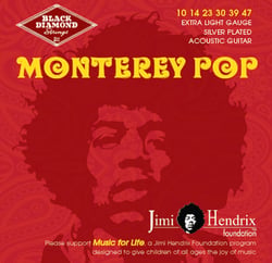BLACK DIAMOND® – Jimi Hendrix Foundation "Monterey Pop" Argent (10-47)