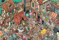 Puzzle 1000 pièces - Moyen-Âge - Grafika