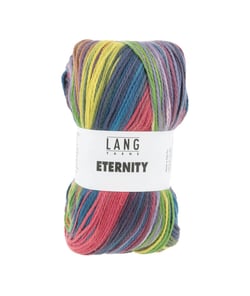 Pelote de coton ETERNITY - 100 gr - Lang Yarns 06 Multicolore