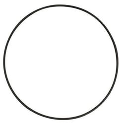 Graine Créative - Cercle nu en métal Noir 20 cm