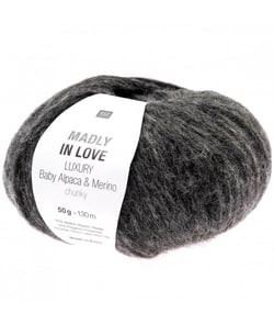 MADLY IN LOVE - Baby Alpaga et Mérino à tricoter - Rico Design 04 Gris