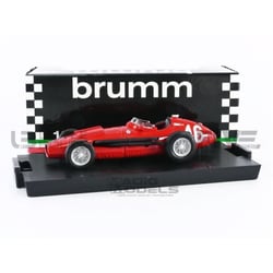 Voiture Miniature de Collection - BRUMM - MASERATI 250 F - Échelle 1/43 - Prova GP Italie 1957 - Rouge