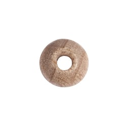 Perles en bois brut 6mm ø, 135 pces