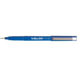 Stylo Feutre 200 Permanent Indélébile Pointe 0,4 mm Noir Noir ARTLINE