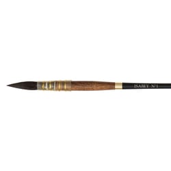 Pinceau - Lavis - Aquarelle - Isabey - Petit Gris - 6234i - N°1 - Fibres naturelles