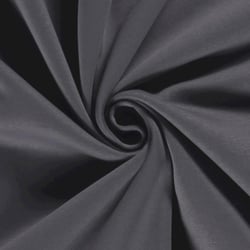 Tissu Molleton Sweat uni Gris foncé