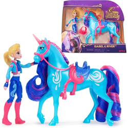 Unicorn Academy Licorne River et poupée mannequin Isabel