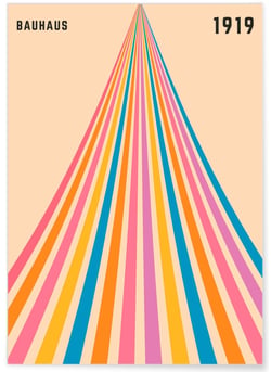 Affiche Bauhaus 13 | A3 : 29,7x42cm