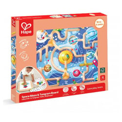 Labyrinthe magnetique tangram - 3 en 1