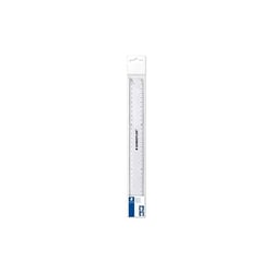 STAEDTLER Règle plate, 300 mm, en plastique, transparent