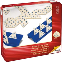 Dominos triangulaires - coffret métal - Cayro