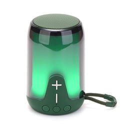 Enceinte Bluetooth Lumineuse RGB Autonomie Longue Portée Son 360 TWS Vert YONIS