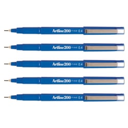Stylo Feutre 200 Permanent Indélébile Pointe 0,4 mm Noir