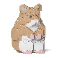 Hamster beige debout Taille standard | JEKCA | 14 ans et +