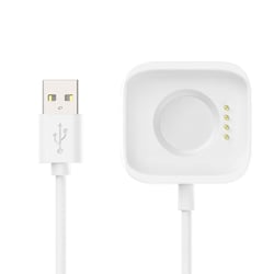 Avizar Chargeur Magnétique pour Oppo Watch 41mm Longueur 1m Blanc Noir