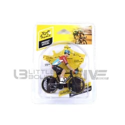 Voiture Miniature - SOLIDO - 1/18 - Cycliste Loto Dstny - Tour De France 2023 - Rouge/Bleu